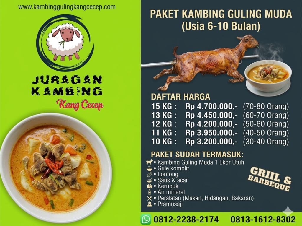 paket kambing guling
